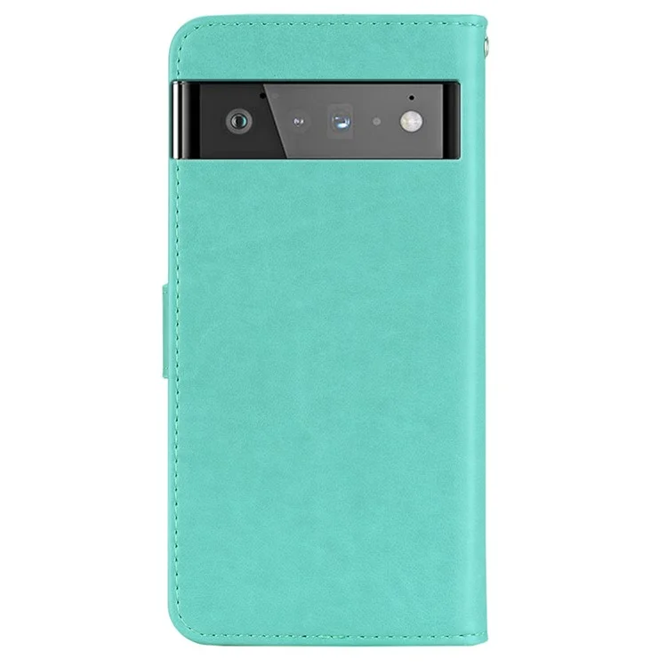 Case de Téléphone à Feuillette Résistante à Gratte - Cyan