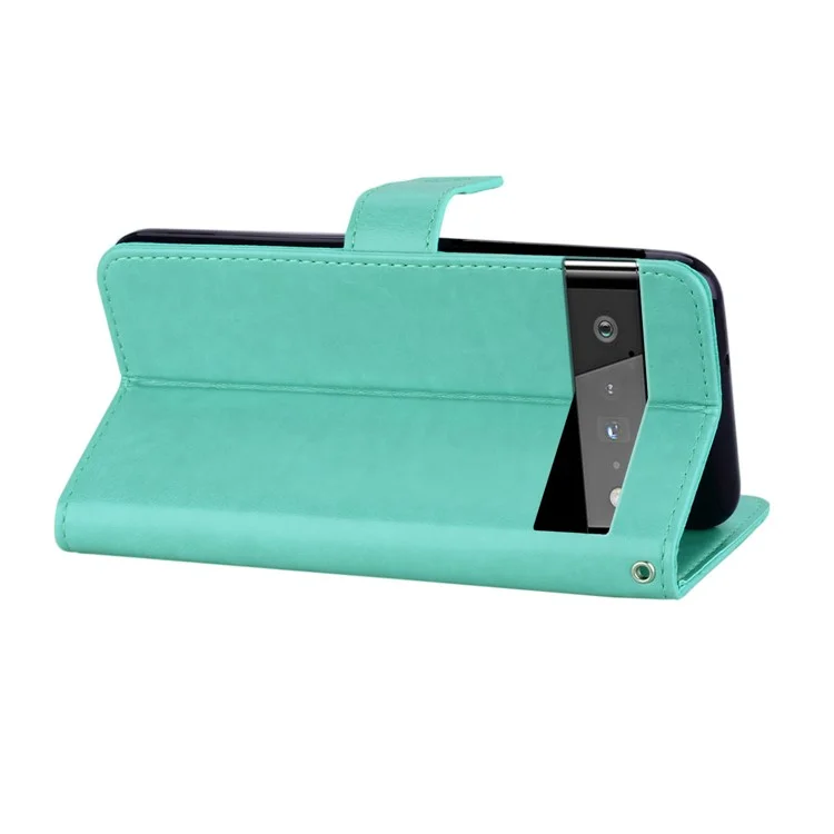 Case de Téléphone à Feuillette Résistante à Gratte - Cyan