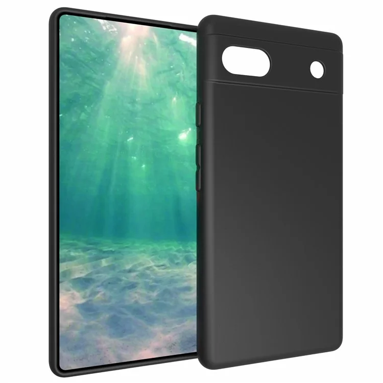 10Pcs/Pack Smooth Double-sided Matte TPU Shock-Absorbing Protection Cover for Google Pixel 6a