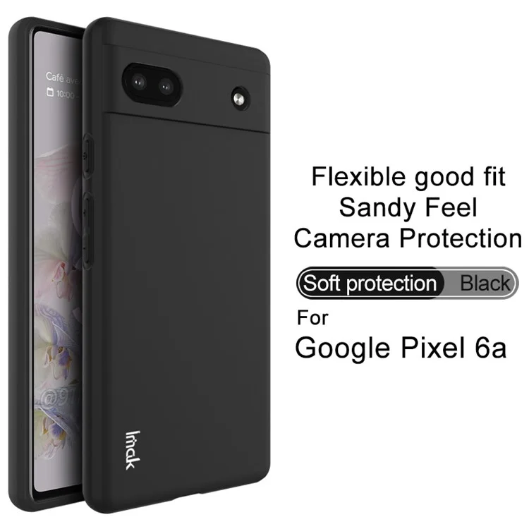 IMAK UC-3 Serie Anti-Fingerabdruck Matt Frosted Soft TPU Handy Hülle Smartphone Abdeckung für Google Pixel 6a