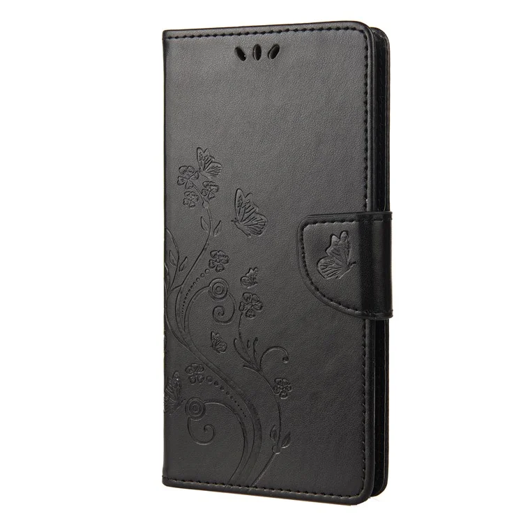 Estelicio Impresta Medible Mediciones Case de Teléfono de Cuero Cubierta de Billetera Práctica Para Google Pixel 6a - Negro