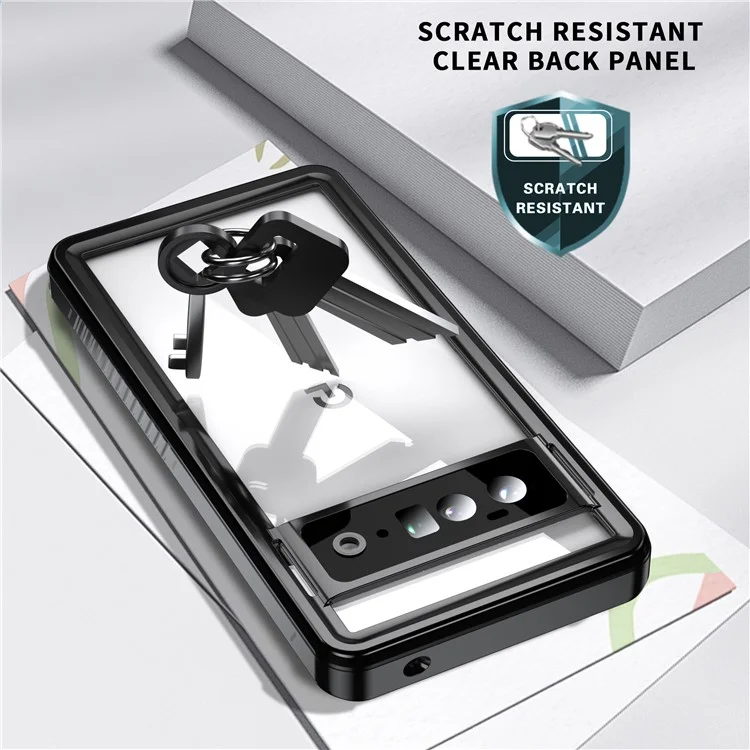 Caixa à Prova d'Água FS Series IP68 para Google Pixel 6 Pro, Resistente a Choques, à Prova de Poeira, Capa Protetora com Protetor de Tela e Proteção Corporal Total