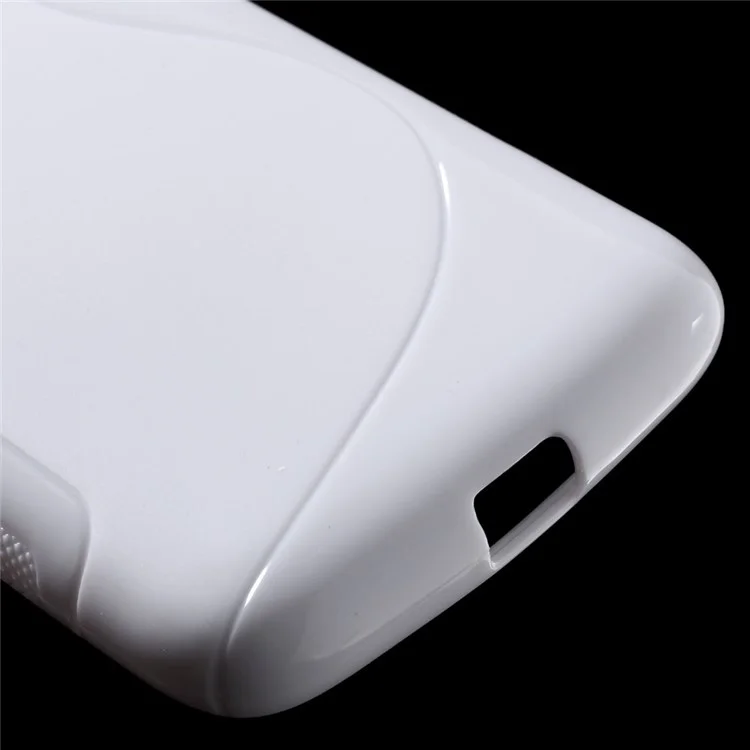 S-style Soft TPU Gel Back Cover for Motorola Moto G4 Play - White