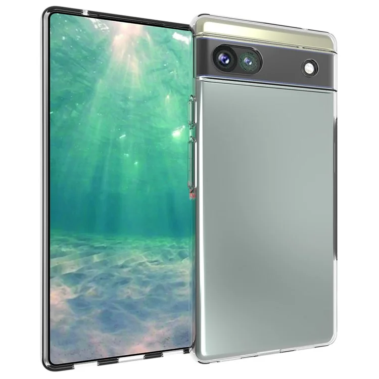 Per Google Pixel 6a 10Pcs/Pack Senza filigrana interna Resistente all'usura Custodia telefonica in TPU morbido Copertura posteriore morbida