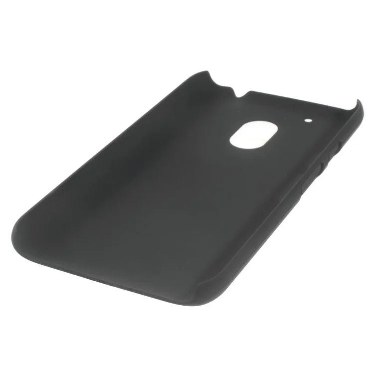 Rubberized PC Protection Case for Motorola Moto G4 Play - Black