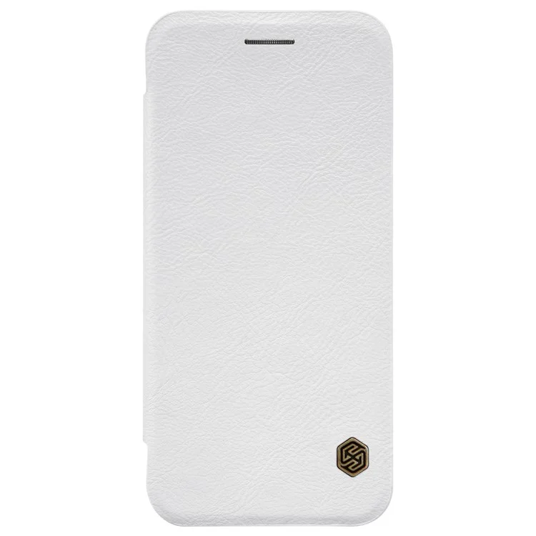 NILLKIN Qin Series for Google Pixel Smart Leather Mobile Casing with Card Slot - White