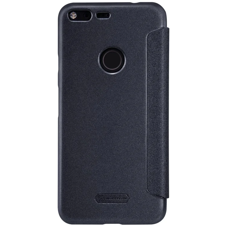 NILLKIN Sparkle Series Smart Leather Wake Sleep Case for Google Pixel XL - Black