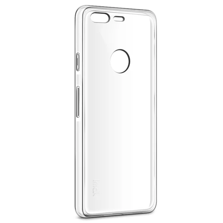 IMAK Glossy Clear TPU Mobile Phone Shell for Google Pixel XL + Screen Protector Film - Transparent