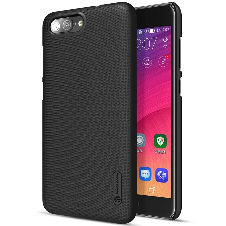 NILLKIN Super Frosted Shield Hard PC Back Case for Asus Zenfone ZC550TL - Black