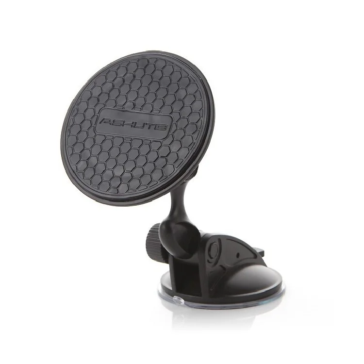 ASHUTB X3 Universal Suction Cup Car Mount Holder for iPhone Samsung LG etc - Black