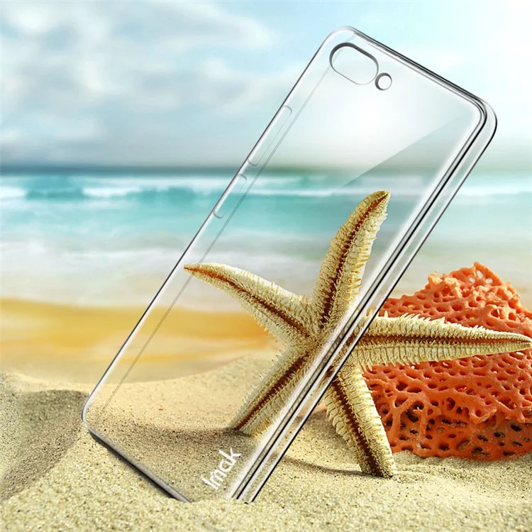 IMAK Crystal Case II for Asus Zenfone 4 Max ZC554KL Scratch-resistant Clear PC Hard Cover