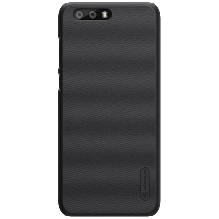 NILLKIN Super Frosted Shield PC Hard Case for Asus ZenFone 4 (ZE554KL) with Screen Protector - Black
