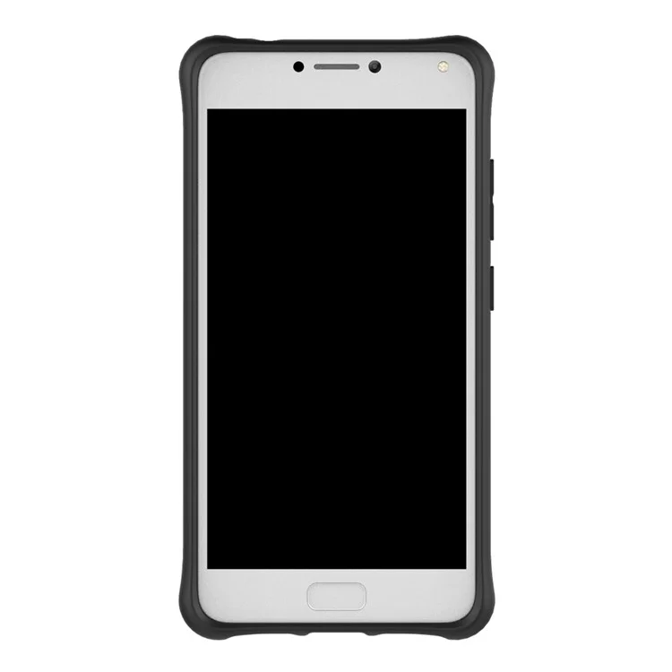 Soft TPU + Plastic Combo Detachable 2-in-1 Phone Casing with 360-degree Rotary Kickstand for Asus ZenFone 4 Max (ZC554KL) / Max Pro (ZC554KL) / Max Plus (ZC554KL) - Silver