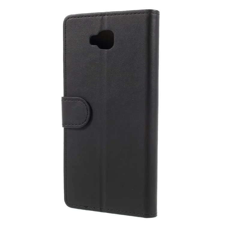PU Leather Wallet Stand Mobile Phone Case for Asus Zenfone 4 Selfie ZD553KL/ 4 Selfie ZB553KL/ 4 Selfie Lite ZB553KL - Black