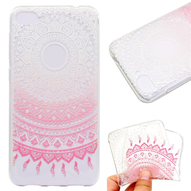 For Asus Zenfone 4 Max ZC520KL Pattern Printing Soft TPU Phone Protection Case - Ethnic Style