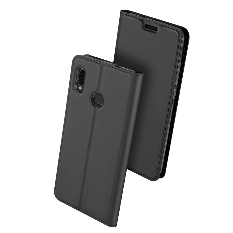 DUX DUCIS Skin Pro Series Leather Stand Case for Asus ZenFone Max (M1) ZB555KL - Grey