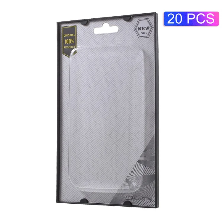 20Pcs/Set Patterned Retail Packaging Box for iPhone 8/7/6s/6 Cases - Black