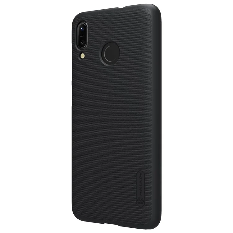 NILLKIN Super Frosted Shield PC Hard Case + Screen Film for Asus Zenfone Max (M1) ZB555KL - Black