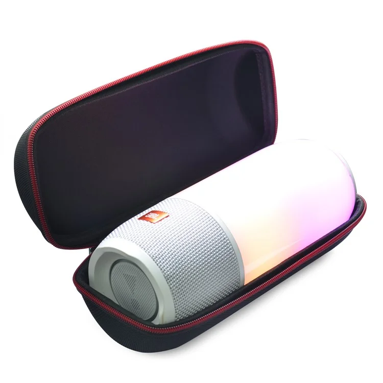 Borsa protettiva portatile resistente all'usura in nylon per JBL Pulse 3 / Charge 3 - Nero