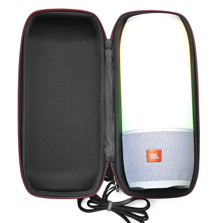 Proteção de Nylon Resistente ao Desgaste Portátil Bolsa Dura Para JBL Pulse 3 / Cobrança 3 - Preto