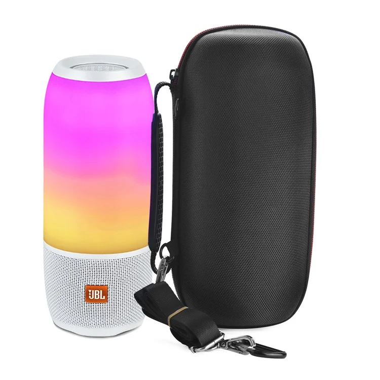 Borsa Per Protezione Rigida Per Altoparlanti in Nylon Resistente Allo Shock Portatile Per JBL Pulse 3 / Carica 3 - Nero