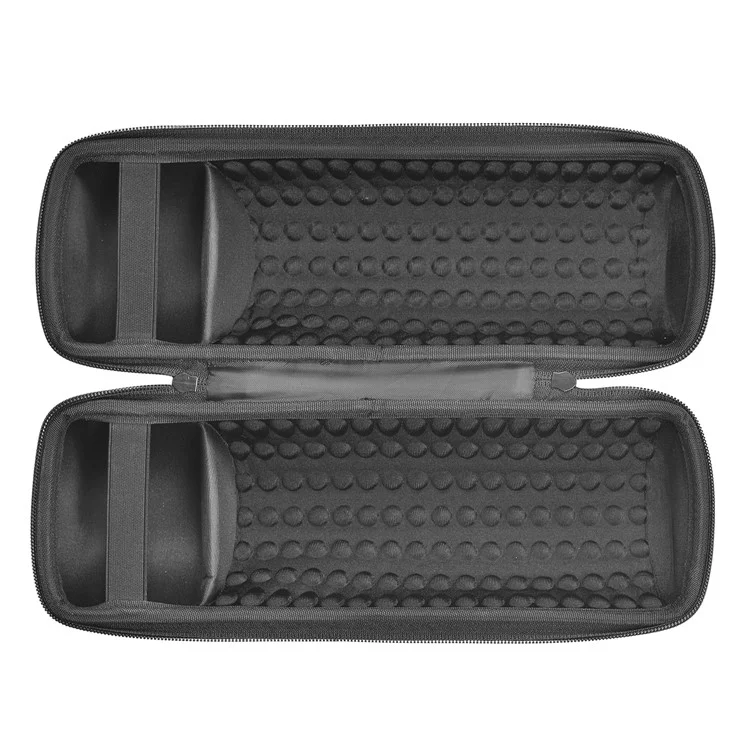 Nylon Resistente a Los Golpes y Estuche Duro TPU Para JBL Pulse 3 / Cargo 3 - Negro