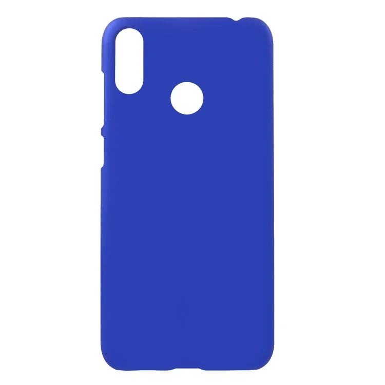 Cubierta de Teléfono Celular de PC de Goma Para Asus Zenfone Max (M2) ZB633KL - Azul Oscuro
