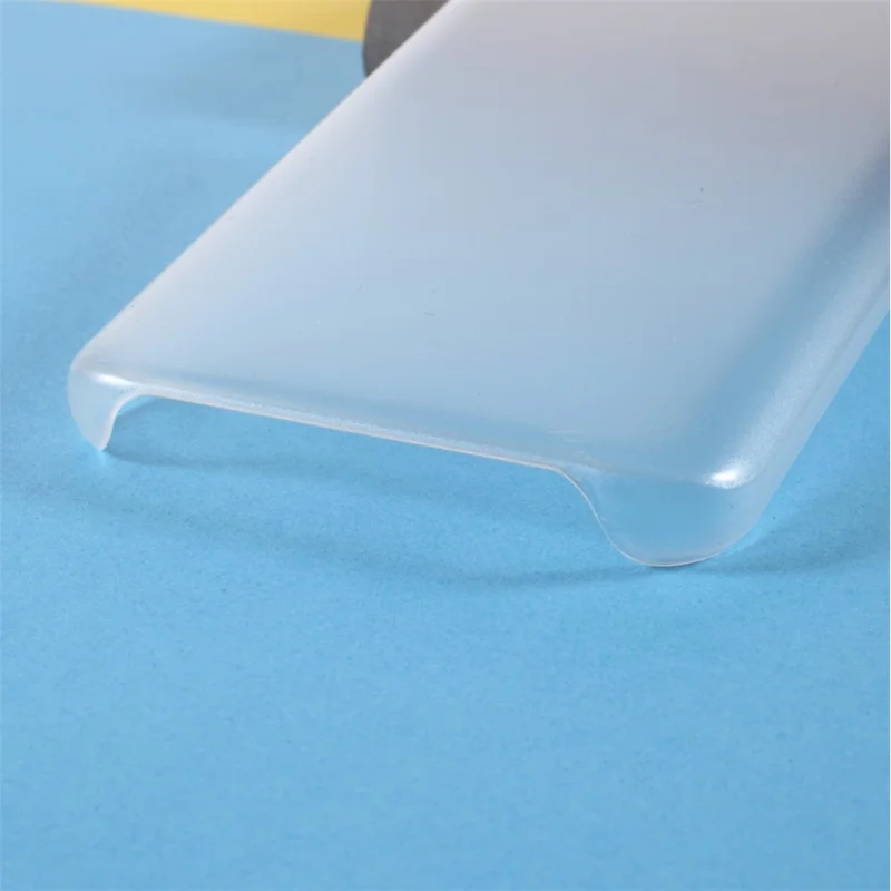 Rubberized Smooth Surface Plastic Hard Cover for Asus Zenfone 8 Mini PC Back Case - Transparent