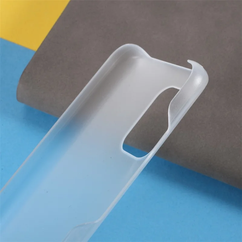 Rubberized Smooth Surface Plastic Hard Cover for Asus Zenfone 8 Mini PC Back Case - Transparent