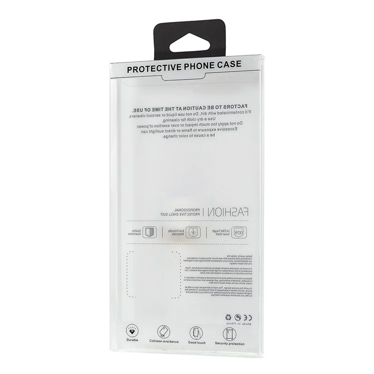 20 pièces/Ensemble de boîtes d'emballage en cuir PET pour téléphones portables de moins de 6,7 pouces, Taille : 18x9,6x1,85 cm