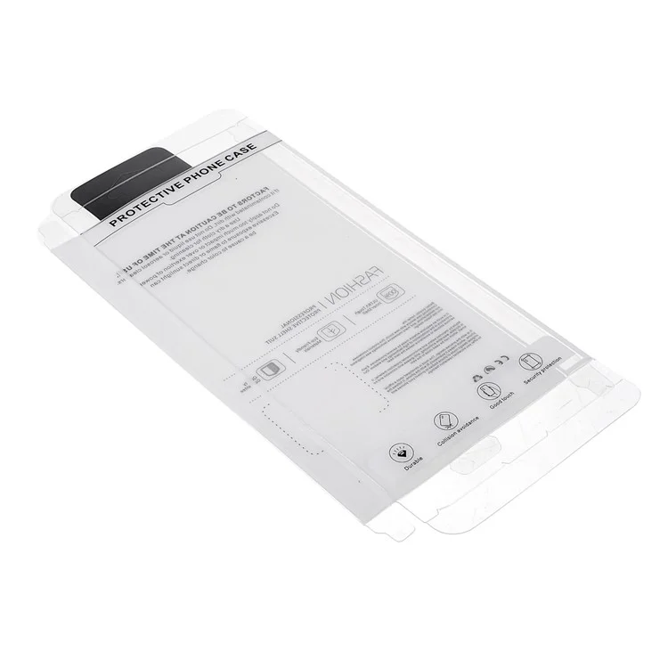 20 pièces/Ensemble de boîtes d'emballage en cuir PET pour téléphones portables de moins de 6,7 pouces, Taille : 18x9,6x1,85 cm