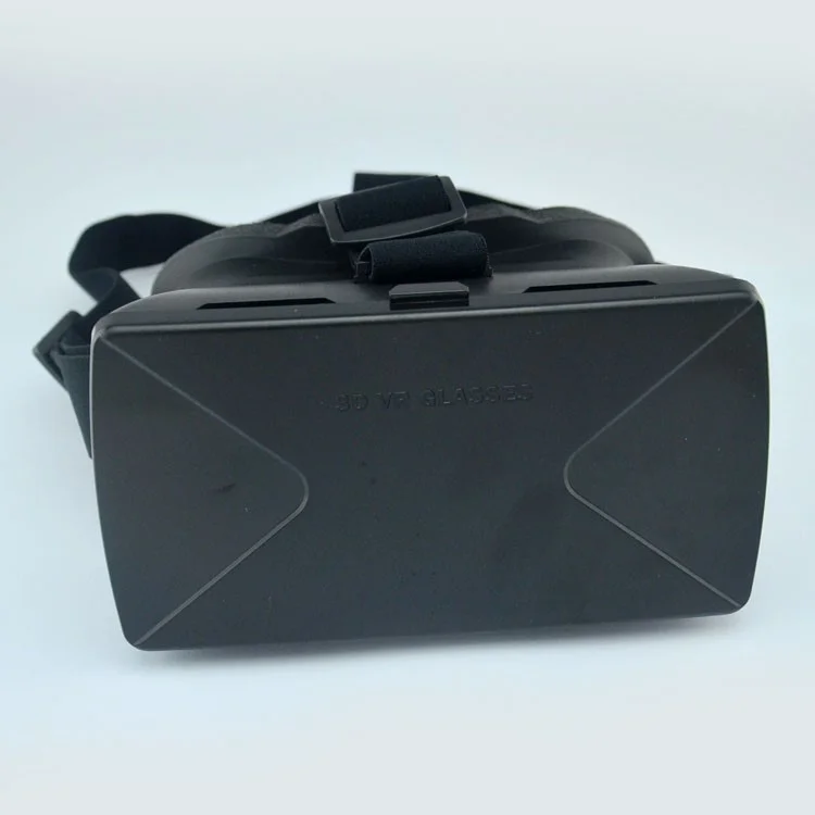 NIBIRU 3D VR Virtual Reality Glasses Head Mount with NFC Magnet for 4-6 Inch Smartphone - Black