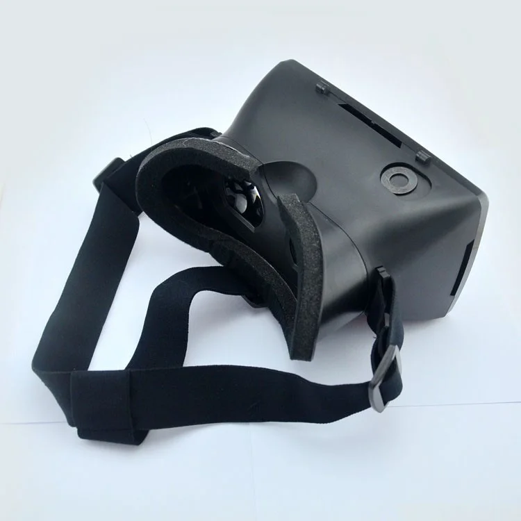 NIBIRU 3D VR Virtual Reality Glasses Head Mount with NFC Magnet for 4-6 Inch Smartphone - Black