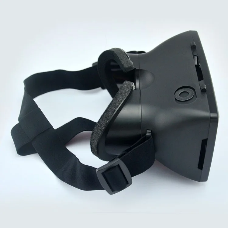 NIBIRU 3D VR Virtual Reality Glasses Head Mount with NFC Magnet for 4-6 Inch Smartphone - Black