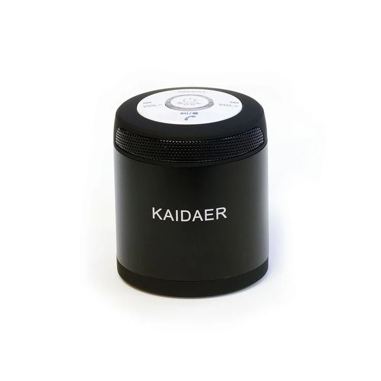 KAIDAER KD-06BT Portable Wireless Bluetooth Stereo Speaker - Black