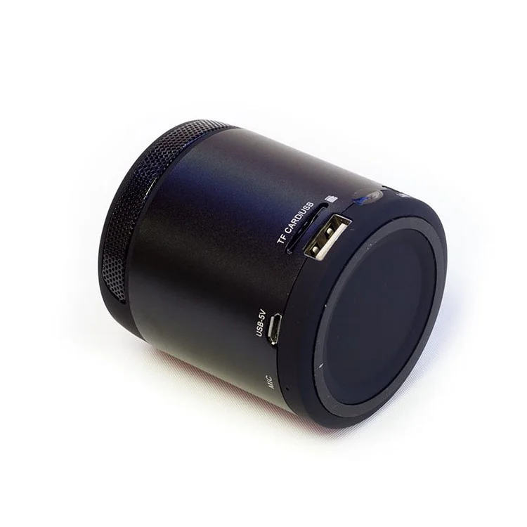 KAIDAER KD-06BT Portable Wireless Bluetooth Stereo Speaker - Black