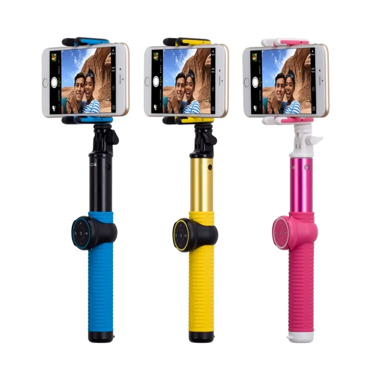 MOMAX Selfie Hero 100cm Touchless Selfie Pod with Bluetooth Remote Shutter - Rose