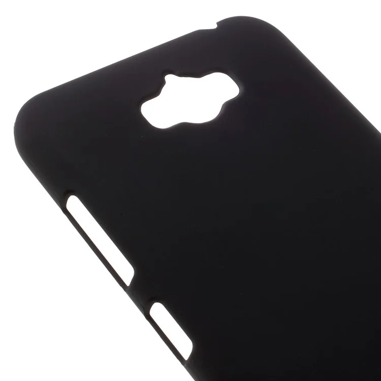 Rubberized PC Protective Hard Case for Asus Zenfone Max ZC550KL - Black