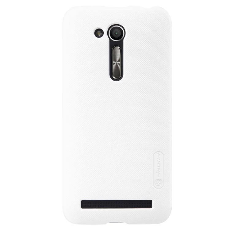 NILLKIN Super Frosted Shield PC Case for Asus Zenfone Go (ZB452KG) 4.5-inch + Screen Film - White