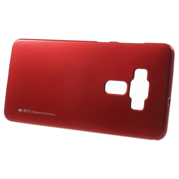 MERCURY GOOSPERY i JELLY TPU Back Case for Asus Zenfone 3 Deluxe ZS570KL - Red