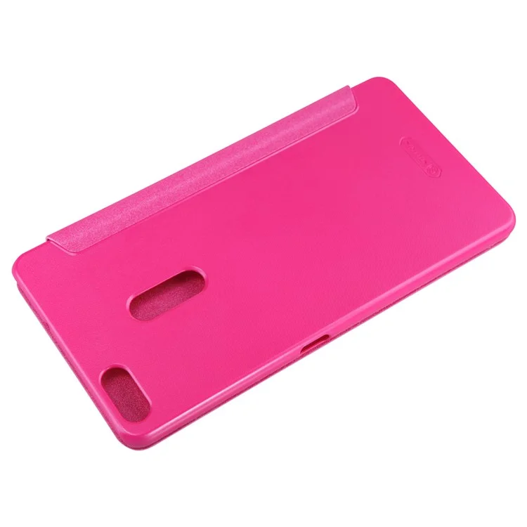 NILLKIN Sparkle Smart Leather Flip Case for Asus Zenfone 3 Ultra ZU680KL - Rose
