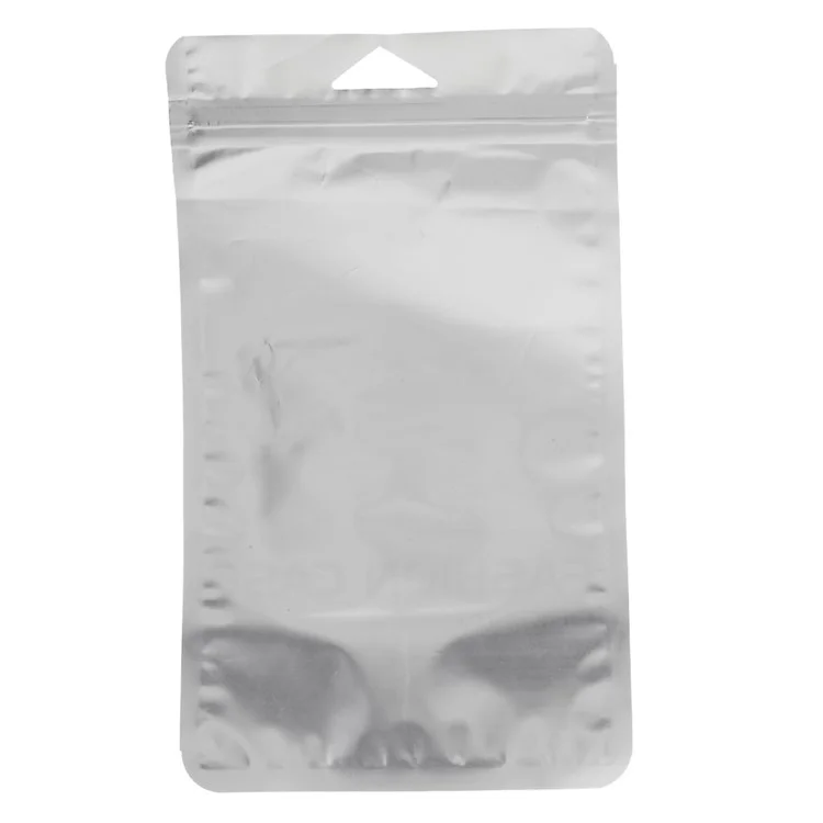 100 Pezzi/pacchetto di Vendita al Dettaglio Trasparente da 100 Pcs/lotto PP PP Ziplock Borse Per Iphone 7 Plus/Samsung Note7, 18 x 11 cm