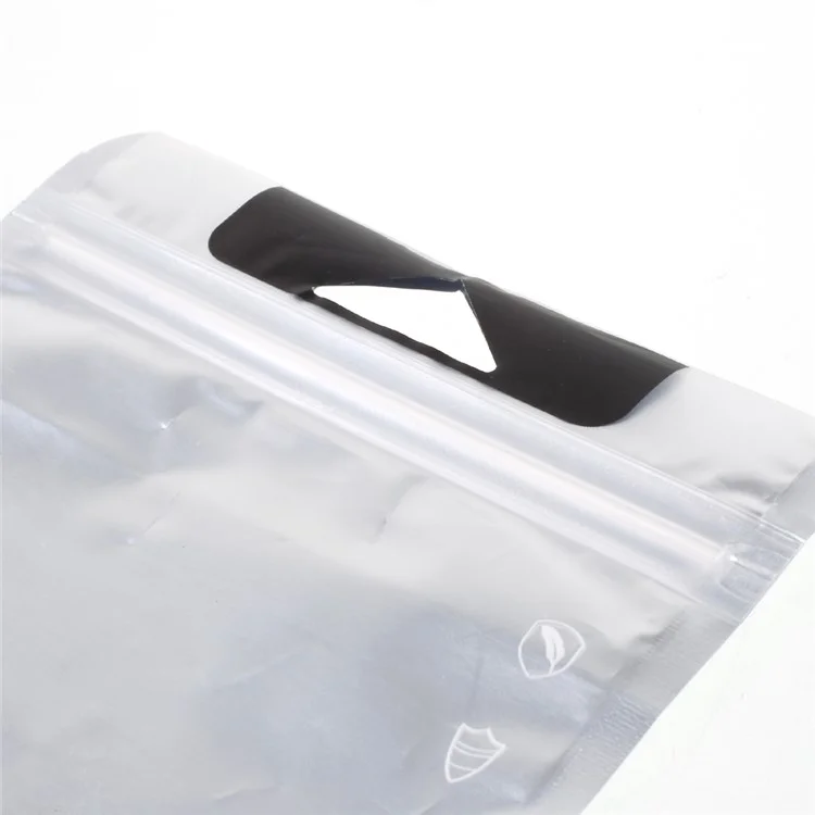 100Pcs/Lot Matte Clear Retail Package PP Ziplock Bags for iPhone 7 Plus/Samsung Note7 Cases, 18 x 11cm