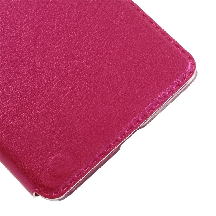 Hollow View Window Leather Shell for Asus Zenfone 3 Laser ZC551KL - Rose