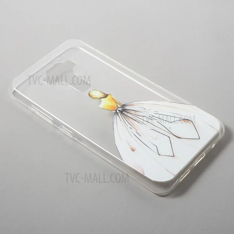 Patterned Gel TPU Case for Asus Zenfone 3 ZE520KL - Girl in Wedding Dress