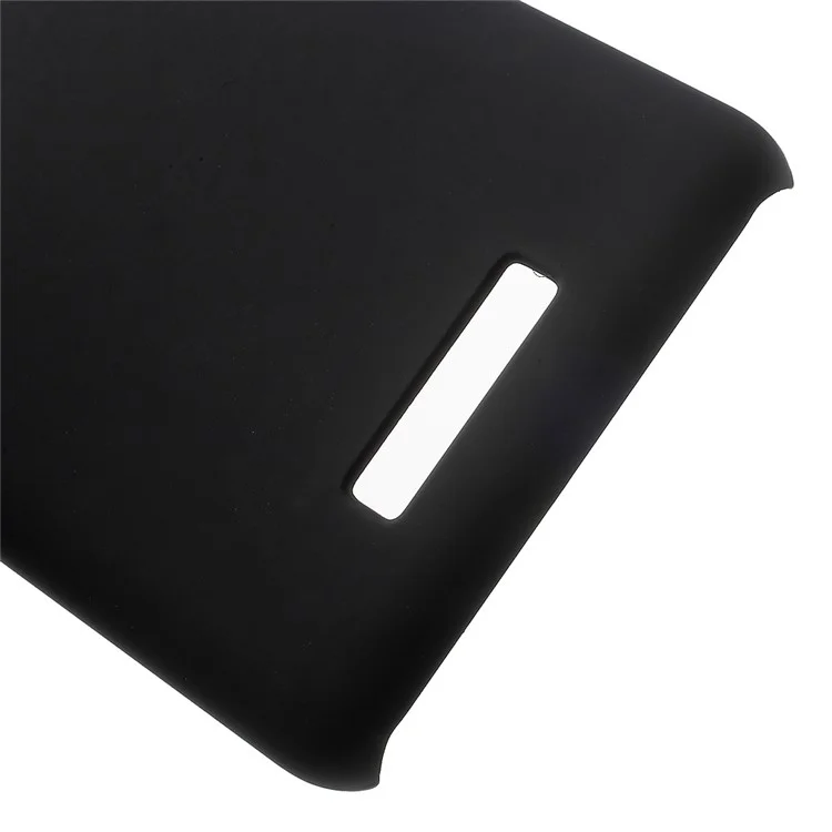 Rubberized Hard PC Case for Asus Zenfone 3 Max ZC520TL - Black