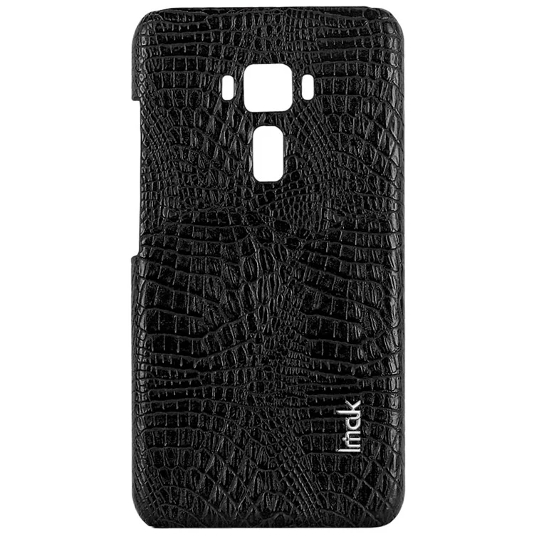 IMAK Ruiyi Series Crocodile Leather Coated PC Phone Case for Asus Zenfone 3 ZE552KL - Black