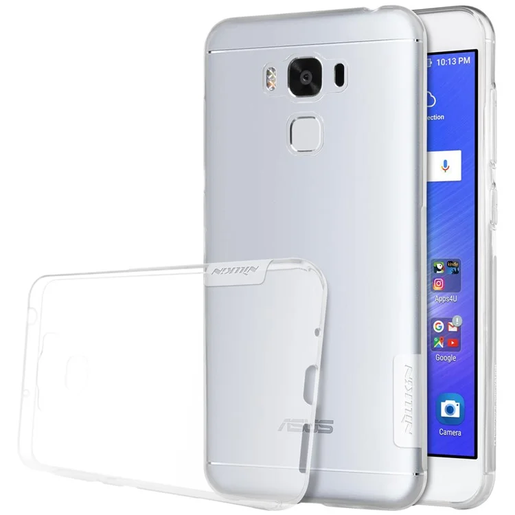 NILLKIN Nature TPU Case Soft Cover 0.6mm for Asus Zenfone 3 Max ZC553KL - White