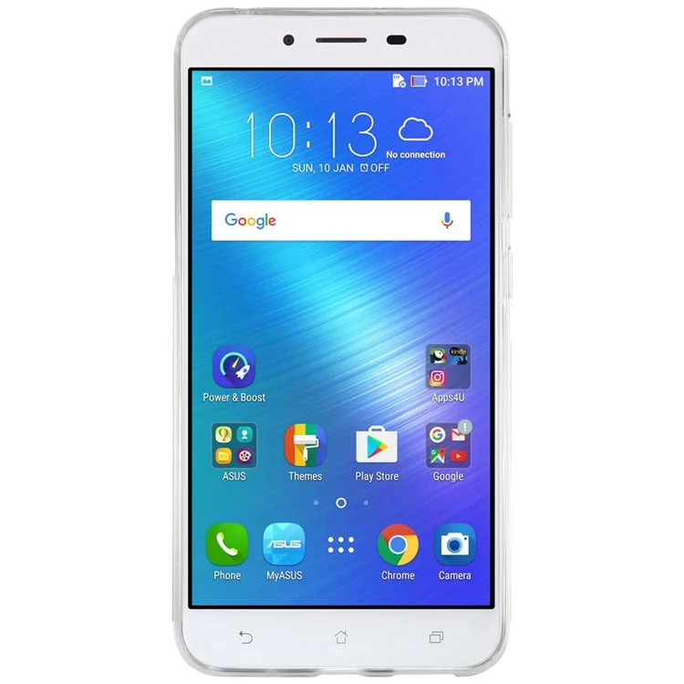 NILLKIN Nature TPU Case Soft Cover 0.6mm for Asus Zenfone 3 Max ZC553KL - White