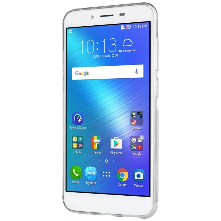 NILLKIN Nature TPU Case Soft Cover 0.6mm for Asus Zenfone 3 Max ZC553KL - White